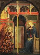 MASOLINO da Panicale The Annunciation syy oil painting on canvas